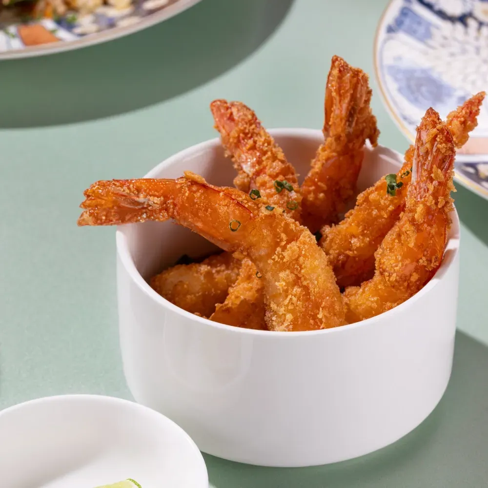 Креветки темпура с тайским соусом.webp