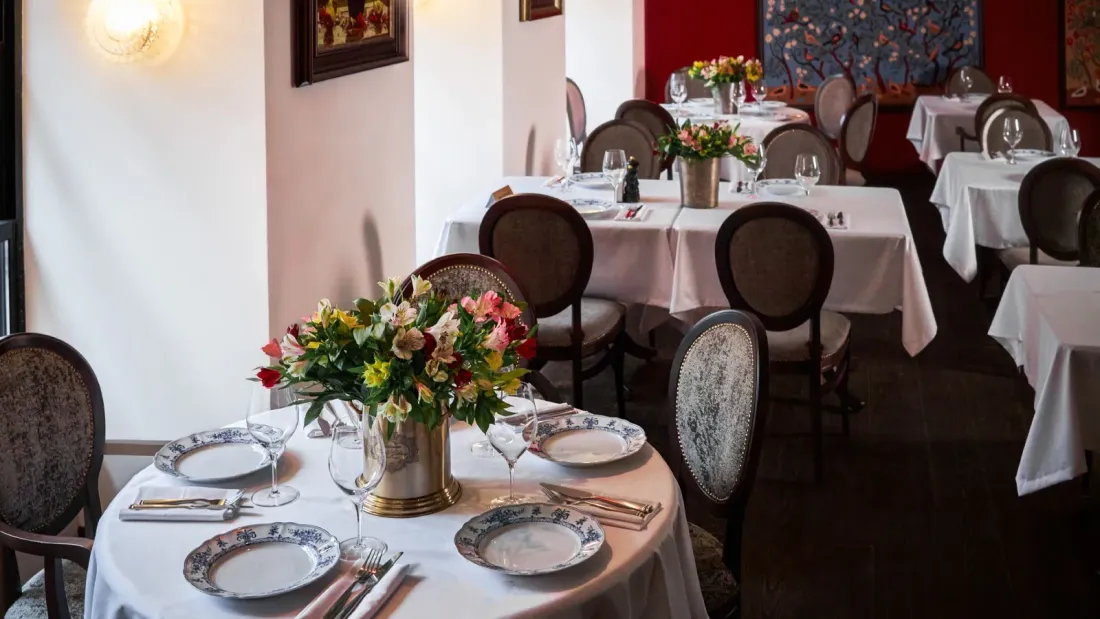 Restaurant Anna on Bolshaya Dmitrovka.