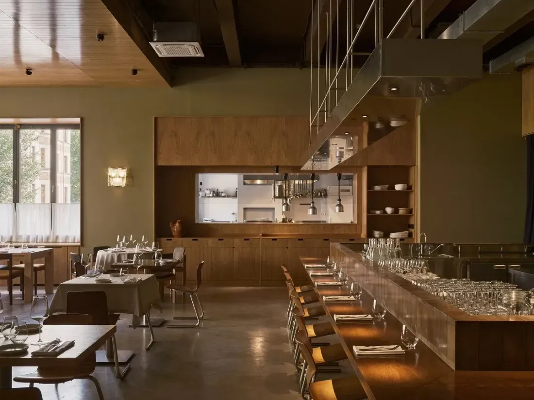 Lunch at CAST. Interior First and Foremost