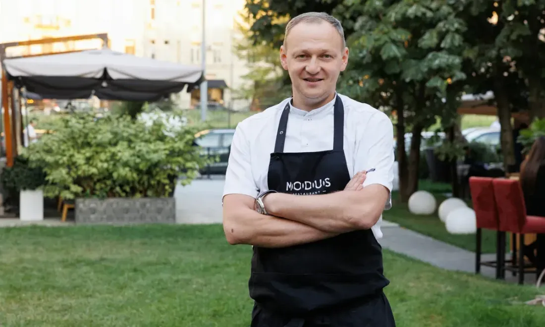 Андрей Жданов перед ужином «Изобретая Грузию» в Bagebi