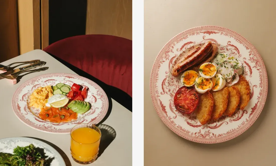 Рыбный и мясной завтраки Futurist