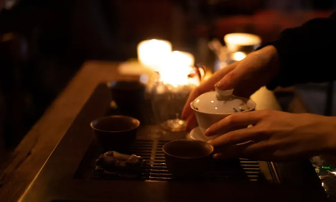 Чабудай для встречи «Чайного диалога» в Macau bar