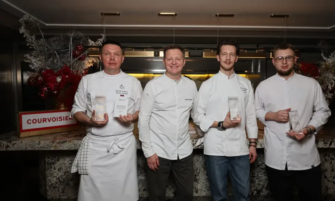 Финалисты конкурса Studio Gourmet после объявления итогов