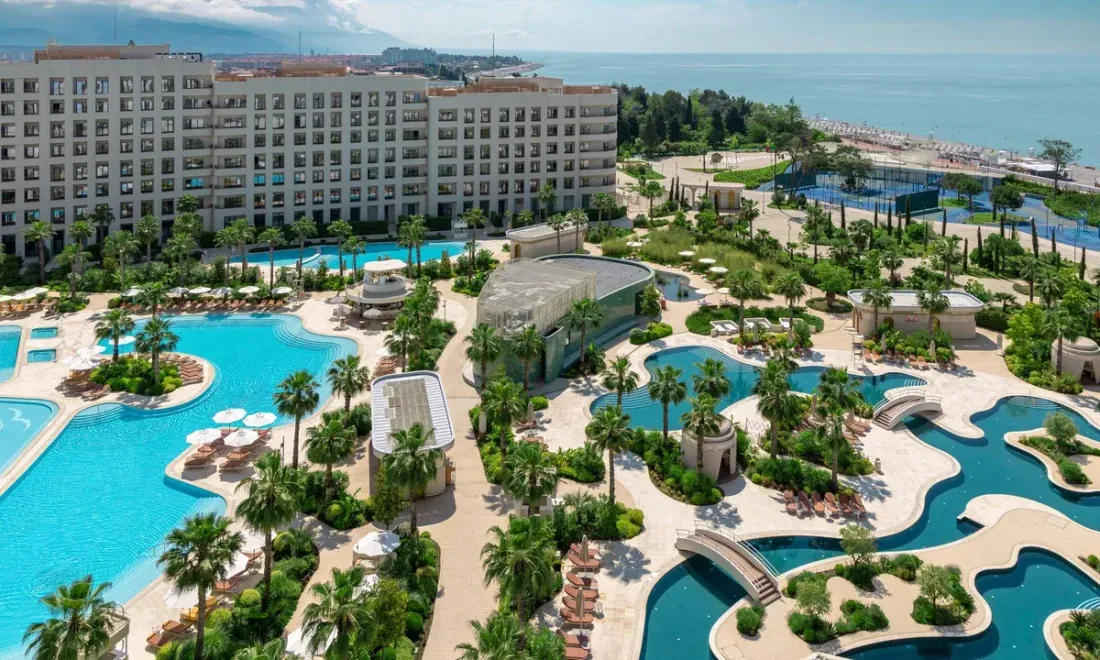 Вид на территорию курорта Mantera Supreme Seaside