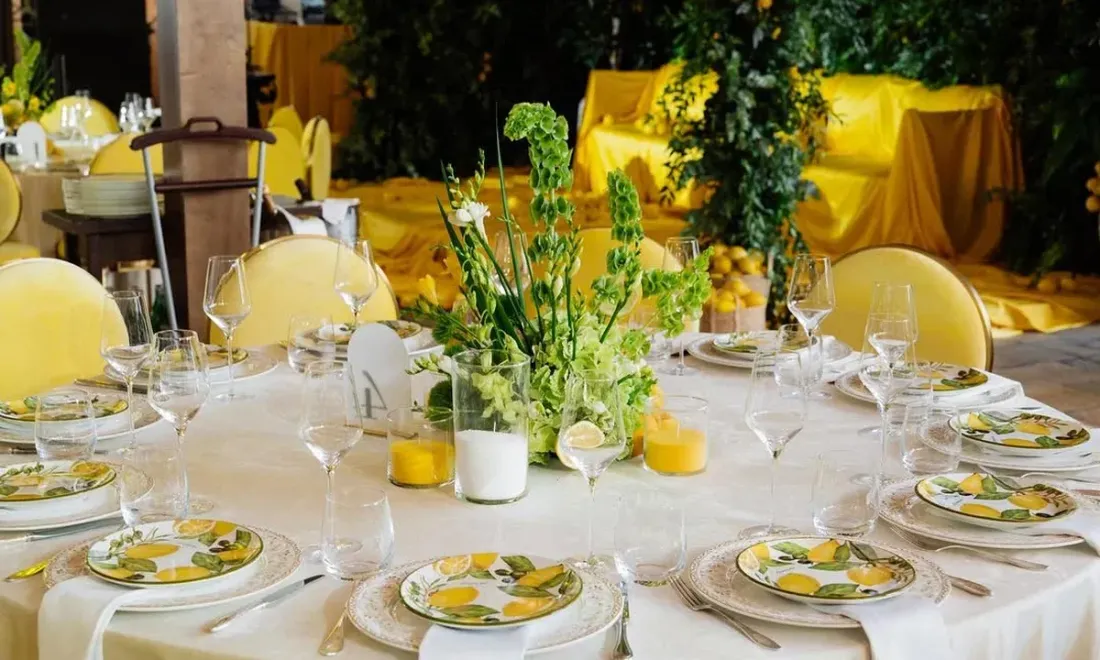 Сервировка на летней веранде Bistrot