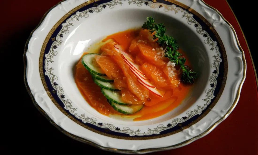 Севиче из лосося в обновлённом меню BRODO bar&kitchen