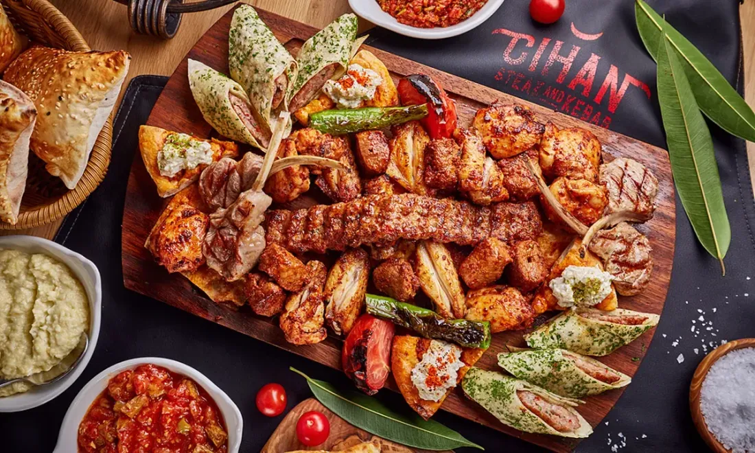 Кебаб в Cihan Turkish Steak and Kebab на Новом Арбате