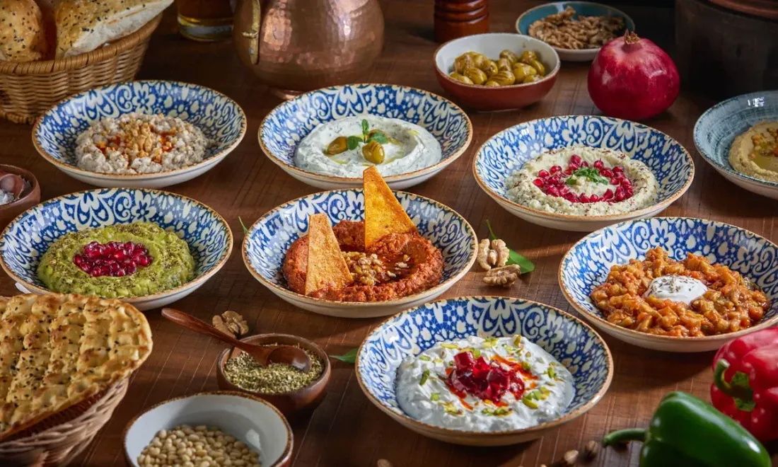 Мезе для пикника в Cihan Turkish Steak and Kebab
