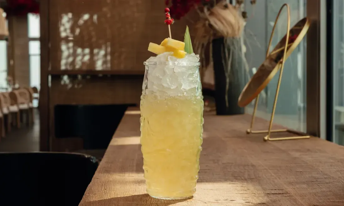 Коктейль Green Voodoo в ресторане Jamaa