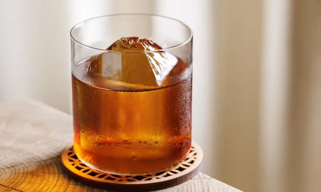 Hojicha Negroni из коктейльной карты jidai