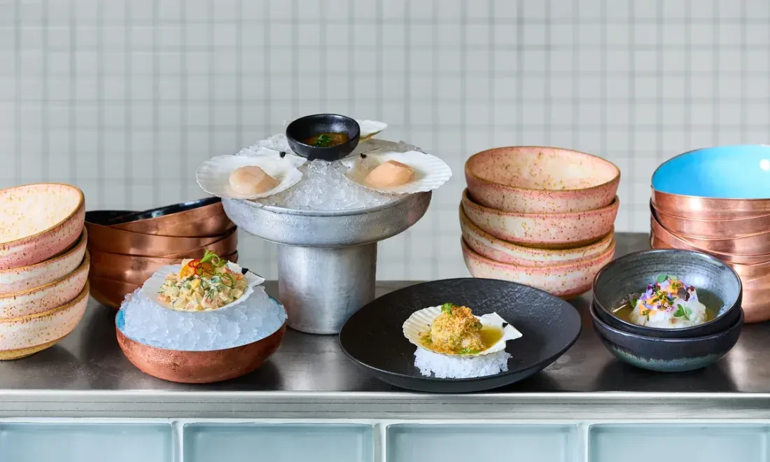 Фестивальное меню с гребешками в MORE Seafood Bar