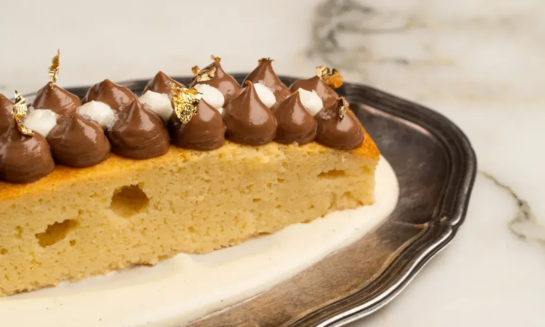 Манник с кремом из NUTELLA в гастробистро Мультикультура