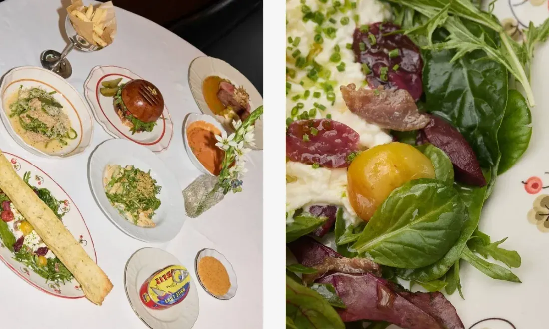 Летние блюда в Reina Bistro