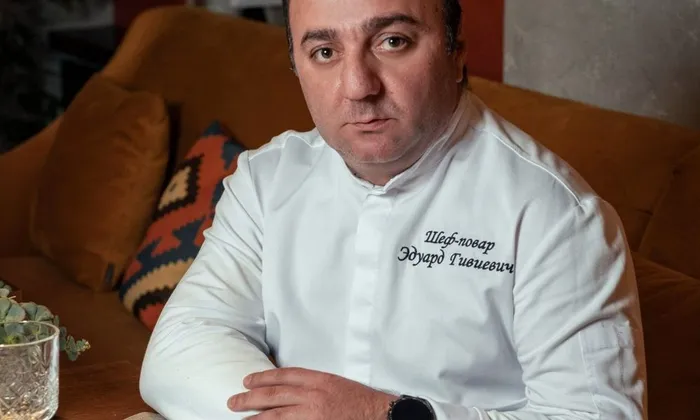 Эдуард Гивиевич: Шеф-повар, ресторан Мзиури, холдинга GOURMET ALLIANCE, Москва