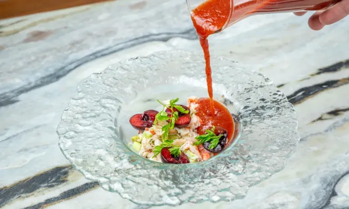 Холодные супы появились в летнем меню Atlantica Bistro