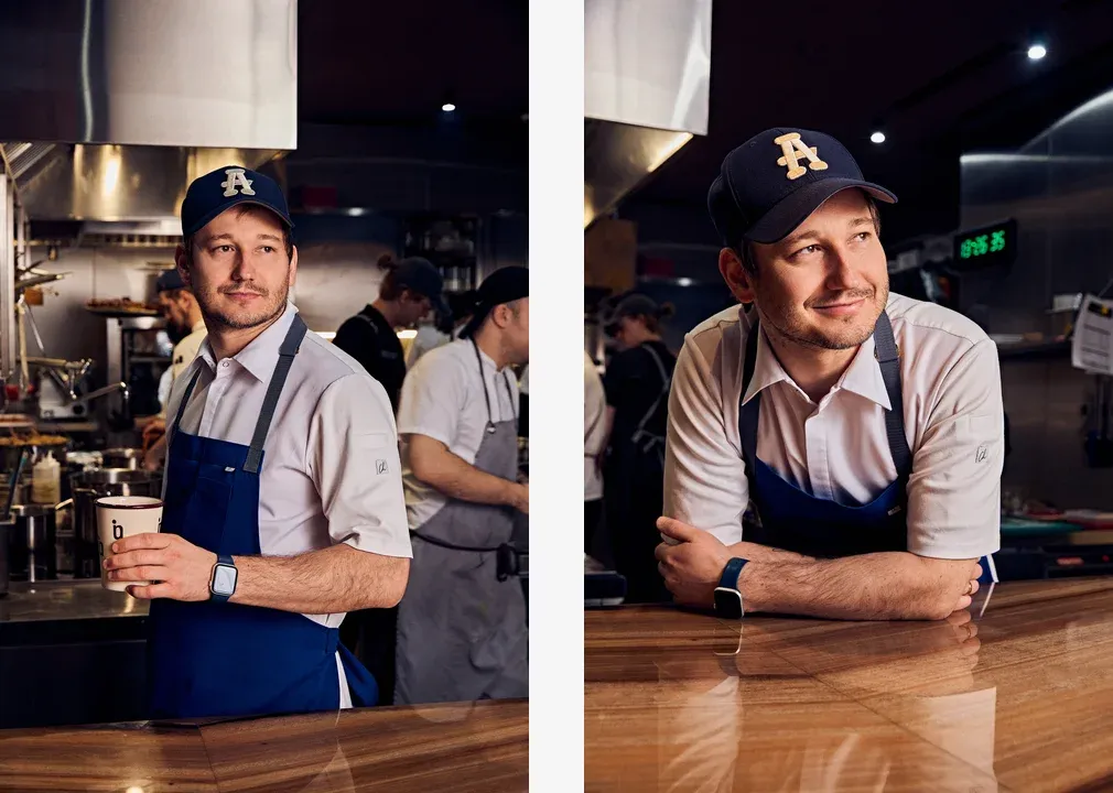 Бренд-шеф Андрей Каплунов — ресторан InOut, Москва