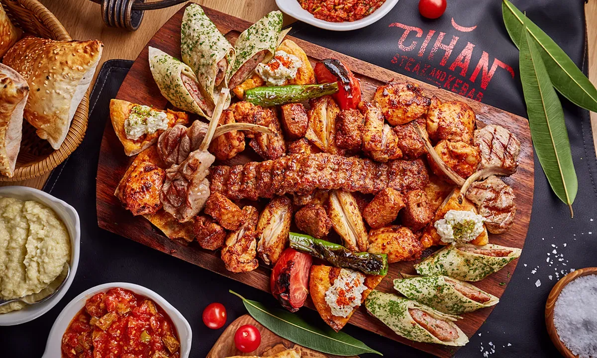 Кебаб в Cihan Turkish Steak and Kebab на Новом Арбате