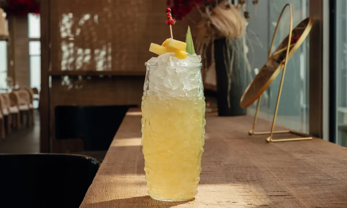 Коктейль Green Voodoo в ресторане Jamaa