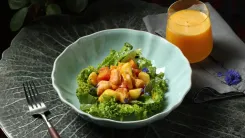 Летние блюда и коктейли в Blanc. 