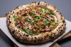 Роман Палкин (Geraldine) и Алёна Гера в Pizza 22 cm